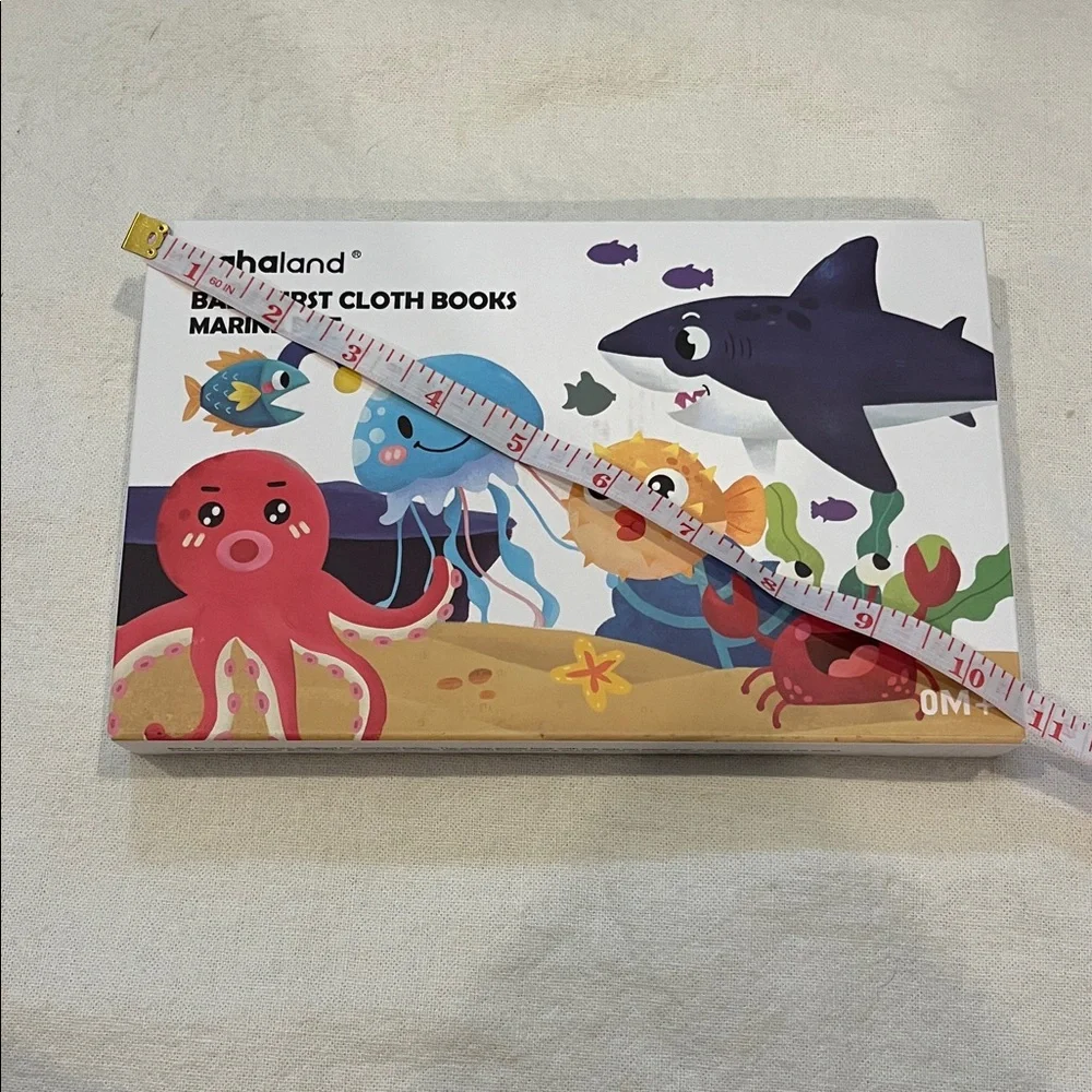 Hahaland Marine Life Cloth Book